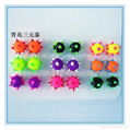 silicone spike beaded bracelet rainbow bracelet 3