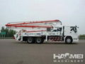 HAOMEI Concrete Pump Truck With Boom 1