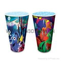 High quality customized 3d advertising cup