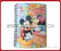 Hot Sale 3D lenticular diary notebook