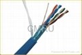 Cat5e 4prs single shielded cable (single-stranded)