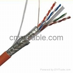 Cat.6 4prs double shielded outdoor water - proof cable (pass UL certificate)