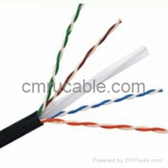 Cat.6 4pr unshielded outdoor water - proof cable (passed UL certificate)