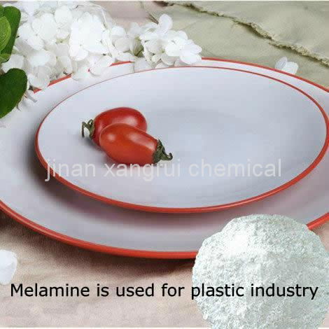 White Powder Industrial 99.8% Melamine 3