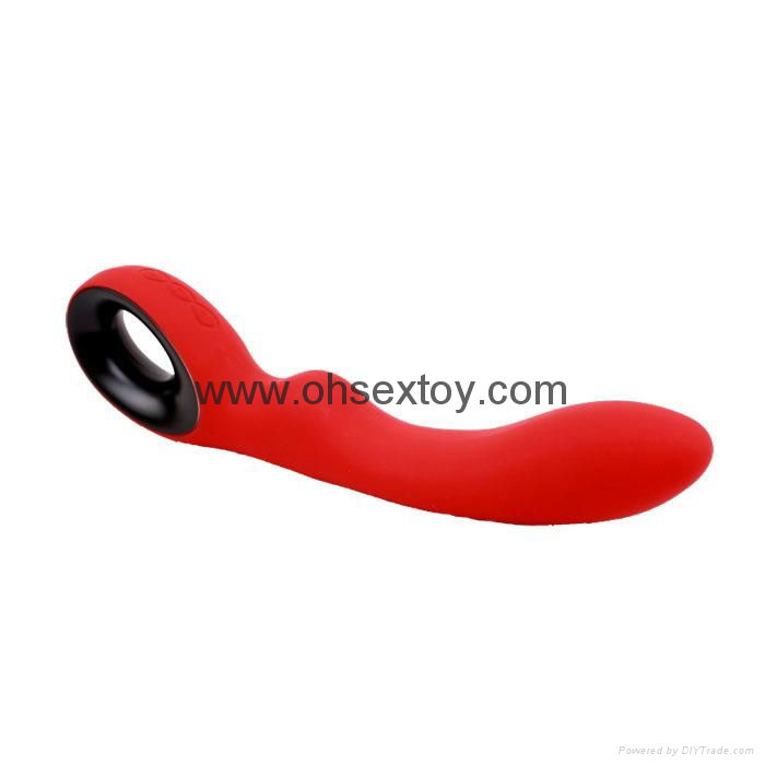 Hot selling full silicone G-spot vibrator sex toys for women masturbation