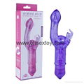 Medical grade Jelly vibrator for clitoris, women's popular sex products 2