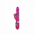 Waterproof Butterfly Vibrator, shaft rotation, beautiful sex vibrator toy