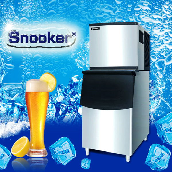 Commercial Cube Ice Making Machine with Water Dispenser 2