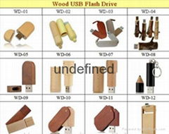 2015 newest Natural Wooden USB flash drive