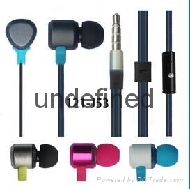 3.5mm handsfree earphones with mic in-ear stereo earphone bulk buy from china 