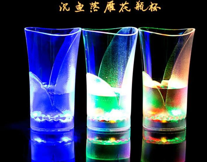 Liquid induction floret straight cup on the bright dazzling colorful creativecup