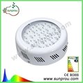 High efficient 80 Watts Full Spectrum led grow light with red and blue lights fo 3