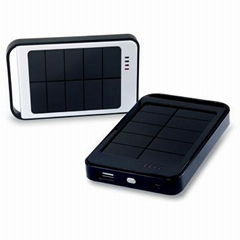 6,000mAh solar charger battery power bank