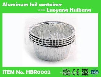 Round Aluminum Foil Container