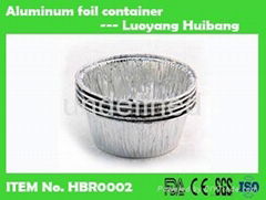 Round Aluminum Foil Container