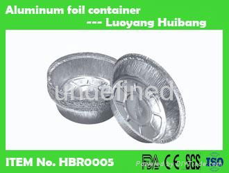 Round Aluminum Foil Container 2