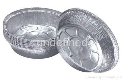 Food packing aluminum foil container 2