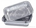 8011-H24 Aluminum foil container for fast food 4