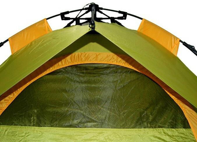 2-3 person easy fold automatic speed polyester camping tent 2