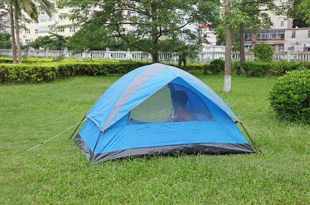 2 person double layer excellent Camping tent for traveeling 4