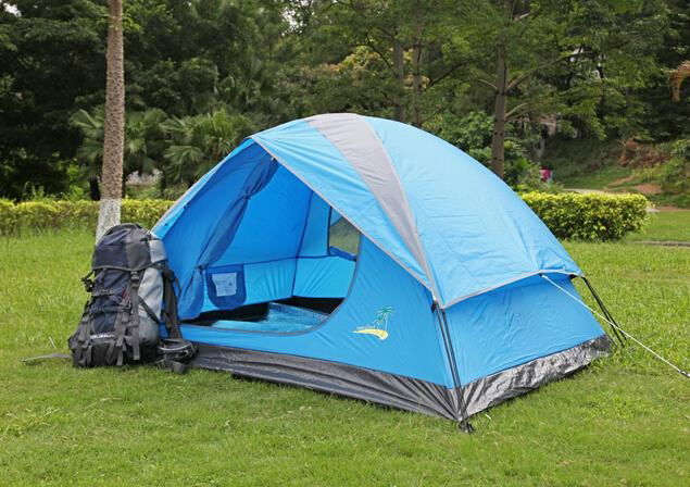 2 person double layer excellent Camping tent for traveeling 5