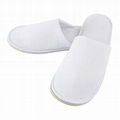 Terry Towel White Hotel Slippers 1