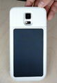 China factory 4000mAh solar case battery for samsung galaxy S5 1