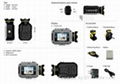 Hot selling waterproof sports camera