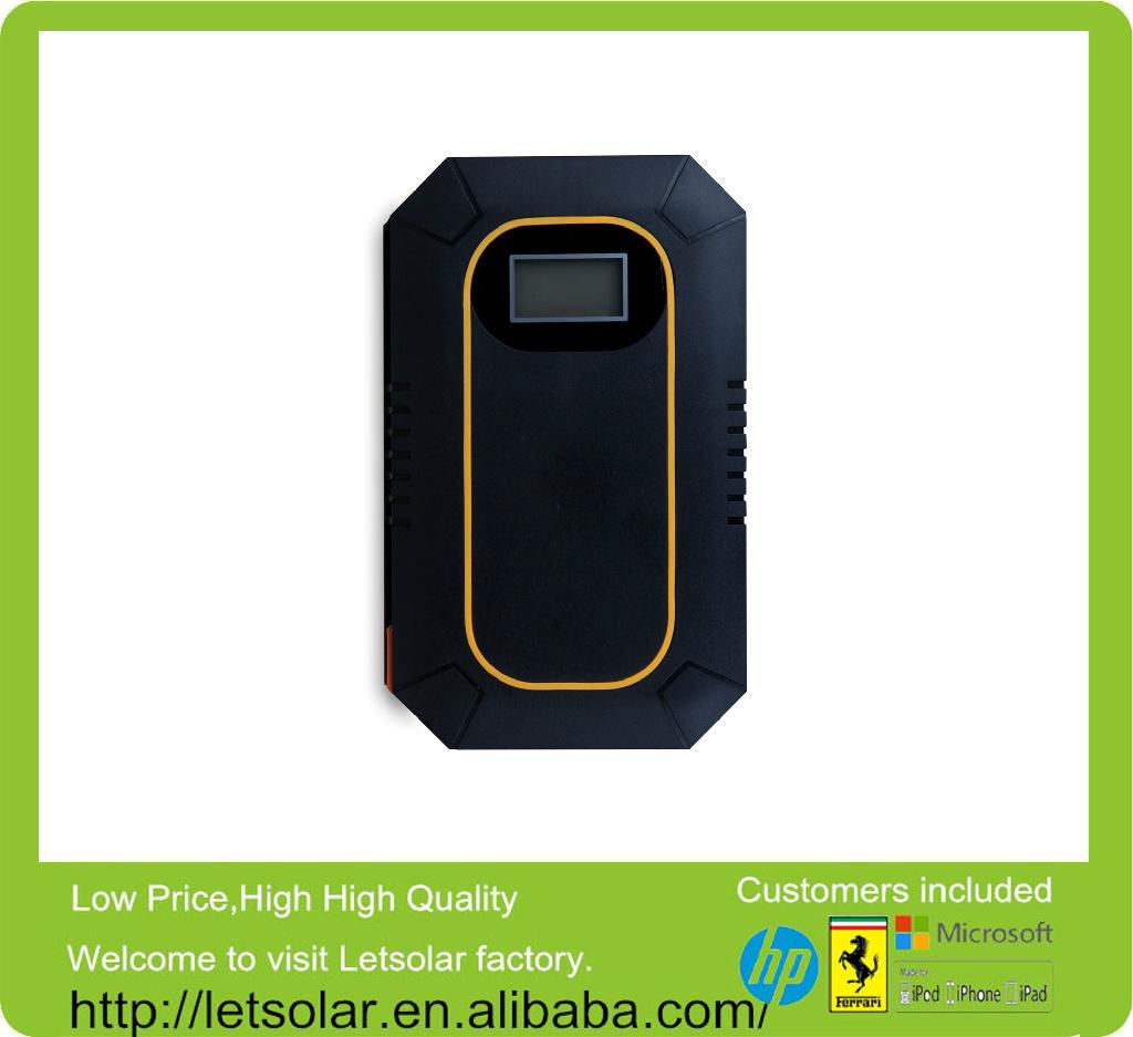 High efficiency 6000mah wholesale solar cellphone charger with 3outputs  2