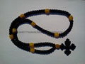 Orthodox Prayer rope Komboskini Chotki cross braided bracelet IC XC NIKA knots