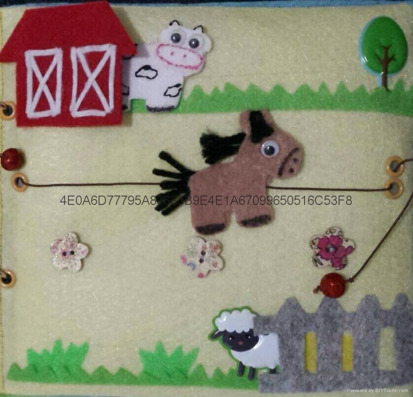 toddler quiet book busy board