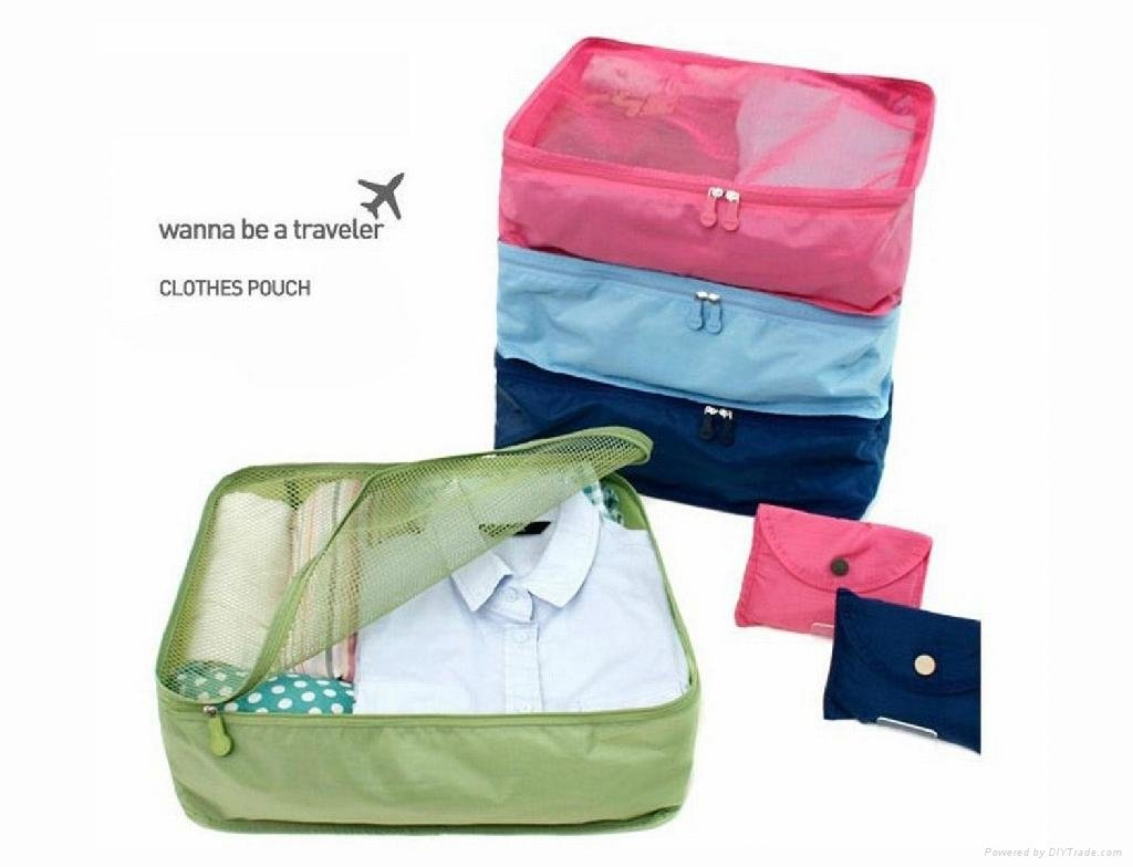 Foldable Clothing Packaging Storage Bags Container Travel 4