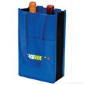 Non Woven Two Bottle Wine Bag