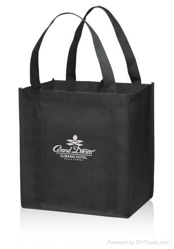 Non-Woven Small Bulk Grocery Tote Bags with Logo 2