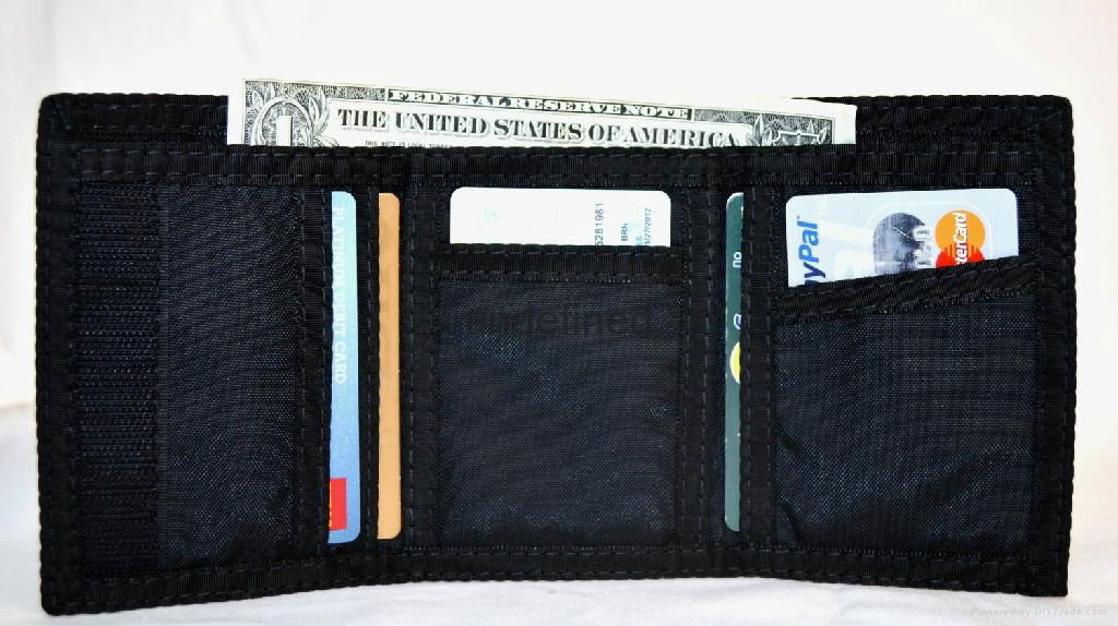 Trifold Velcro Wallet  2