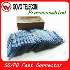 SC PC APC Fiber Optic Fast connector