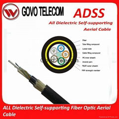 ADSS All Dielectric Self-supporting Aerial Fiber Optic Cable 