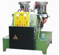 The multifunctional 2 spindle abnormity nut tapping machine 1