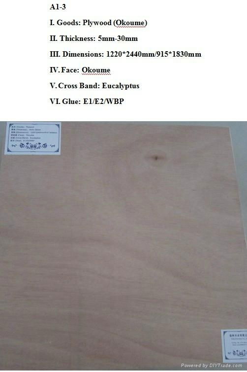 Okoume Plywood