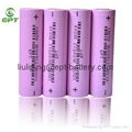 3.7V Rechargeable li ion 18650 battery