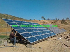 1200W Solar water pump system 220V 2-phase AC irrigation pumping