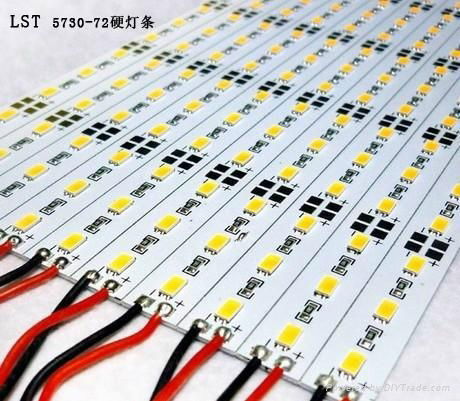 LED高亮5730硬燈條一米72燈DC12V超高亮度品質保証