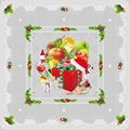 Christmas friut pattern PVC printing table cloth