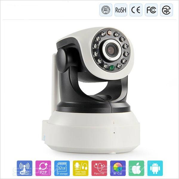 2014 new hot security wireless camera with sd card P2P wireless outdoor network 