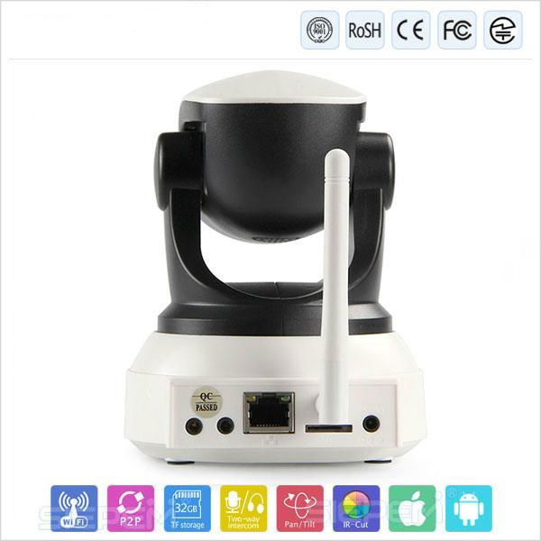 2014 new hot security wireless camera with sd card P2P wireless outdoor network  4