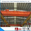 General industrial equipment double girder overhead crane with electric hoist 4