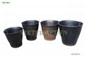 Recycled rubber planters 3