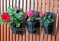 Recycled rubber planters 5