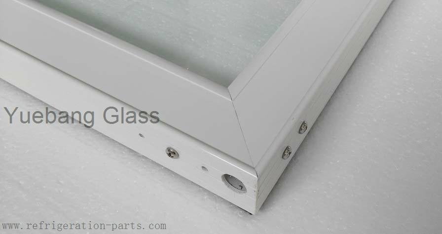 Plastic Frame Glass Door for Beverage Freezer 3