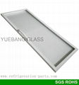 Plastic Frame Glass Door for Beverage Freezer